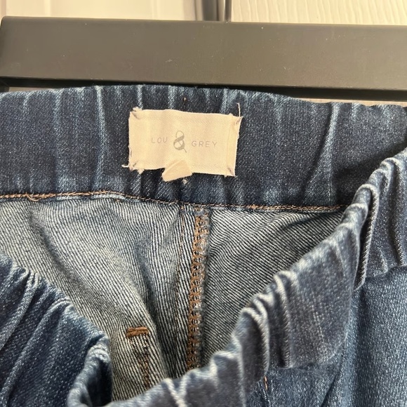 NWOT Loft Lou & Grey Denim Leggings Indigo Size Small - Picture 3 of 3